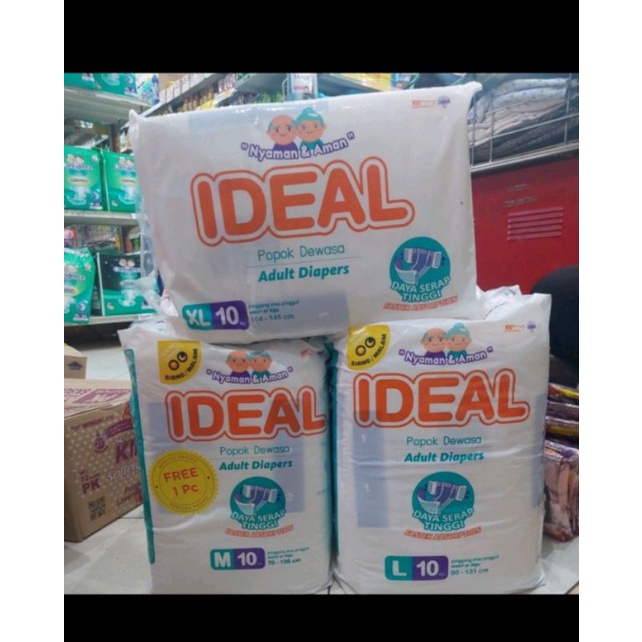 IDEAL POPOK DEWASA TIPE PEREKAT