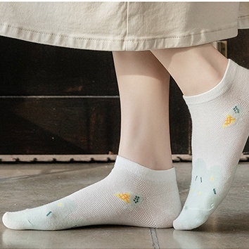 ⭐️𝐈𝐇𝐒 𝟕𝟔𝟖 𝐋𝐚𝐦𝐩𝐮𝐧𝐠⭐️Kaos Kaki Wanita Motif Ice Cream Kaos Kaki Es Krim Japanese Fashion Import