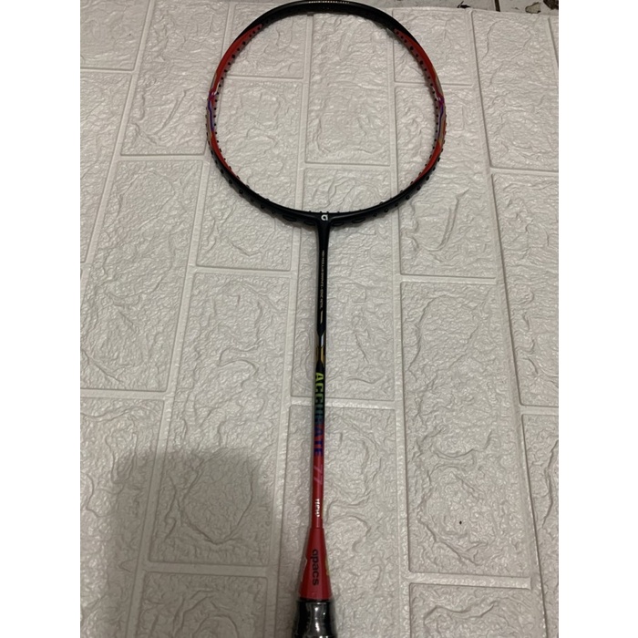 Raket Raket Badminton Apacs New Accurate 77 Kuat 35 Lbs +Grip Original