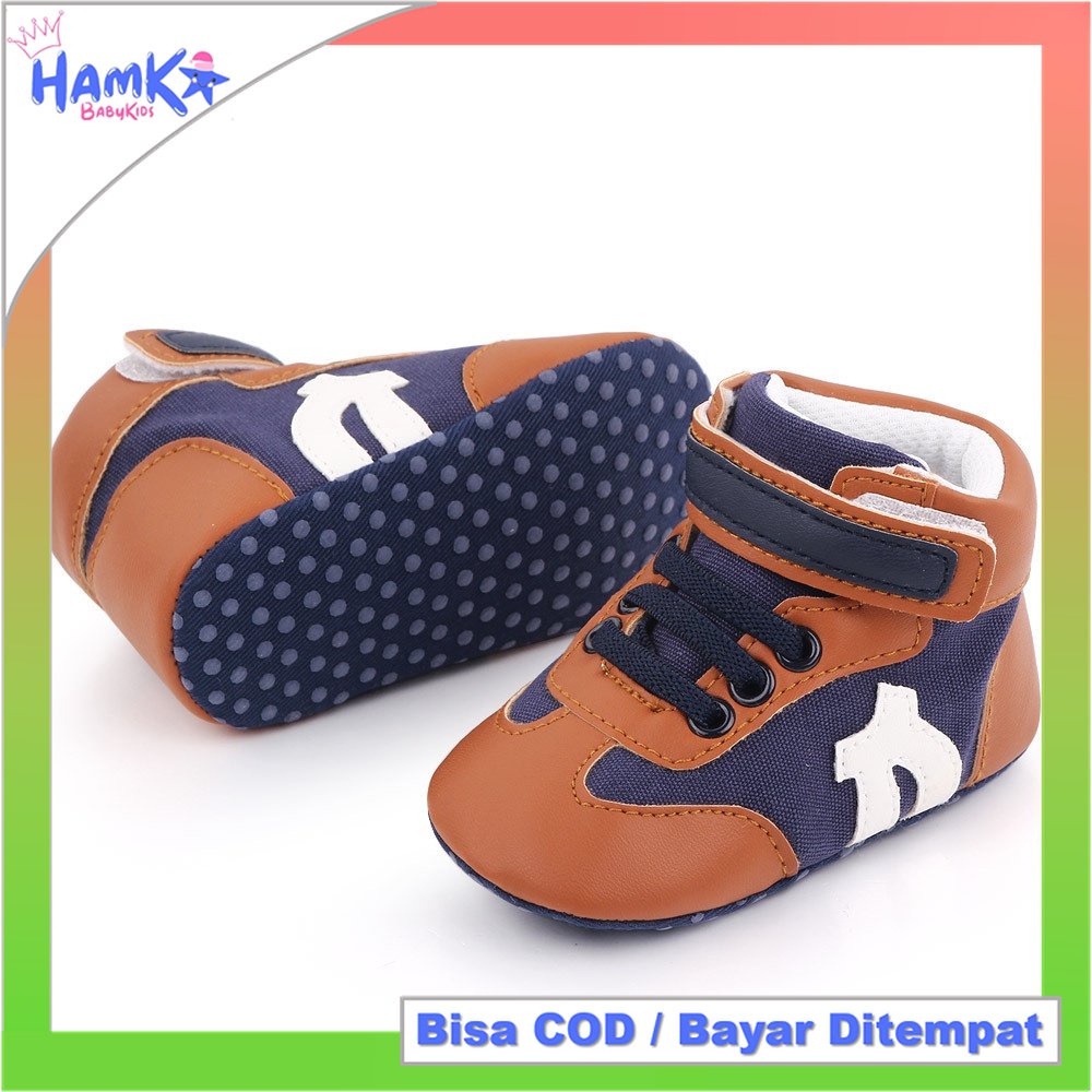 Sepatu Bayi Prewalker Laki Laki 0 6 12 Bulan Import Baby Boot Jordan Anak Laki Laki Umur 1 Tahun Cowok Cowo Kekinian