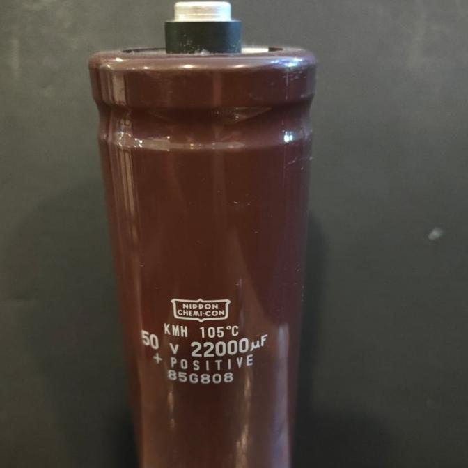 Capacitor Kapasitor Capasitor Nippon Chemicon 22000Uf 50V