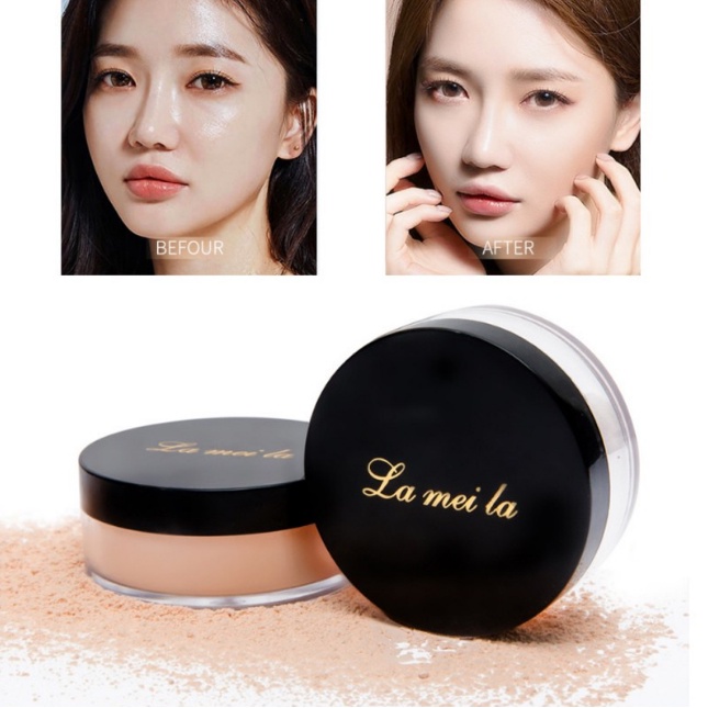 LAMEILA Oil Control Loose Powder / Bedak Tabur Kontrol Minyak Wajah