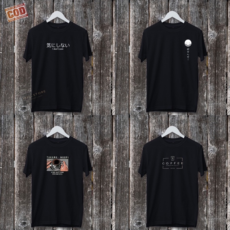 PAKET USAHA 100RIBU DAPAT 7 KAOS MOTIF DISTRO | KAOS MURAH | KAOS PRIA | KAOS KONVEKSI