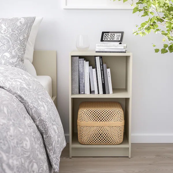 rak buku meja samping kasur rak serbaguna bedside table