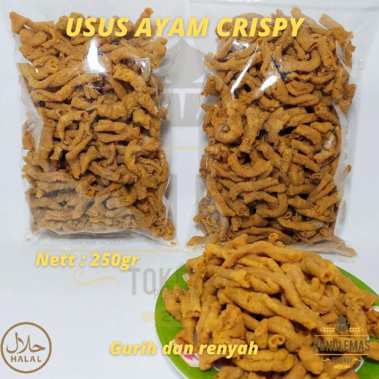 

Modern.. Usus Ayam Crispy / Keripik Usus Ayam Kiloan 250 Gram H9P