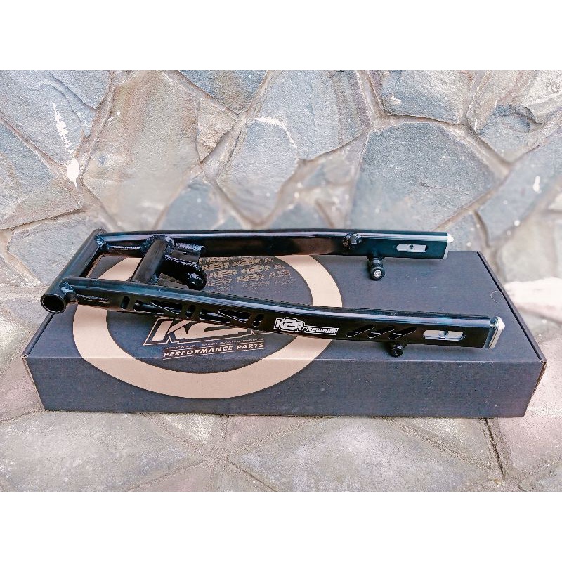 swing arm lengan ayun satria FU k2R kawahara racing hitam HITAM PANJANG 58CM