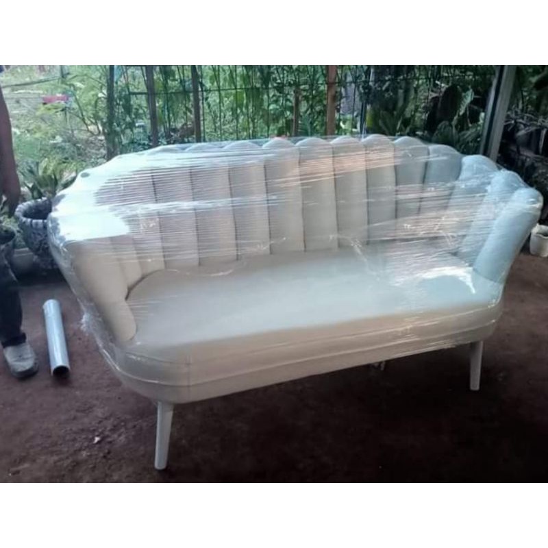 Kursi Pelaminan Kerang Lesti / Sofa Pelaminan Dekorasi Kerang