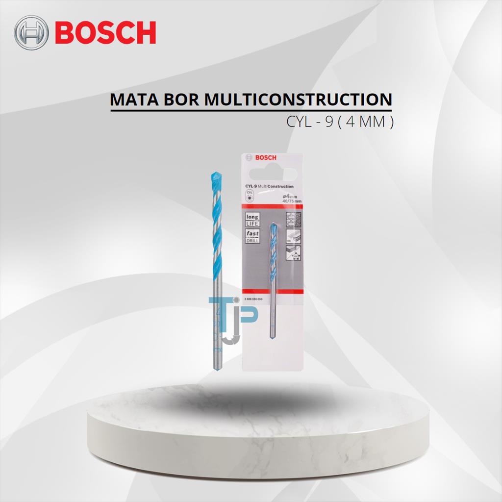 BOSCH MATA BOR CYL-9 ( 4 mm ) MULTICONSTRUCTION PN.2608596050