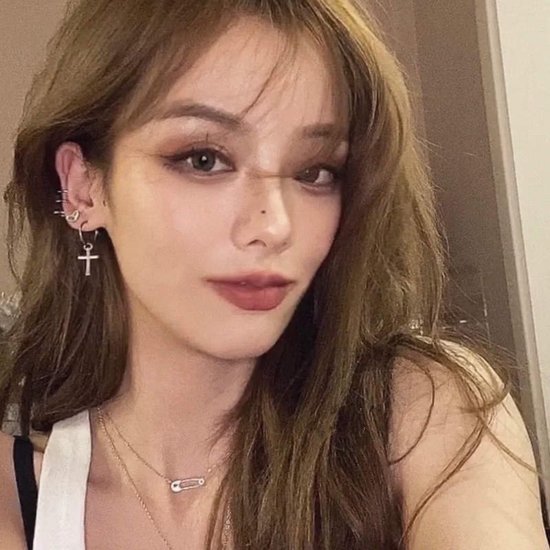 Kami Bunga Chic Perak Rumbai Rantai Gesper Pin Liontin Kalung Untuk Wanita Gadis Elegan Hangtags Drop Kalung Tulang Selangka Choker Perhiasan