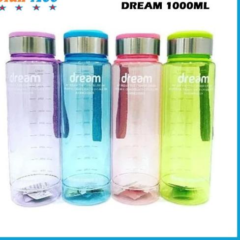 ANG654 Botol Minum My Dream 1000ML My Bottle Dream Infused Water 1 Liter |||