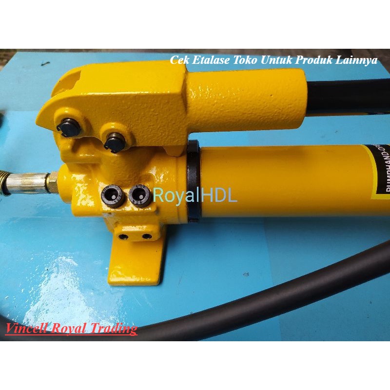 hand pump hydraulic cp-700 manual hidrolik pompa busbar high pressure