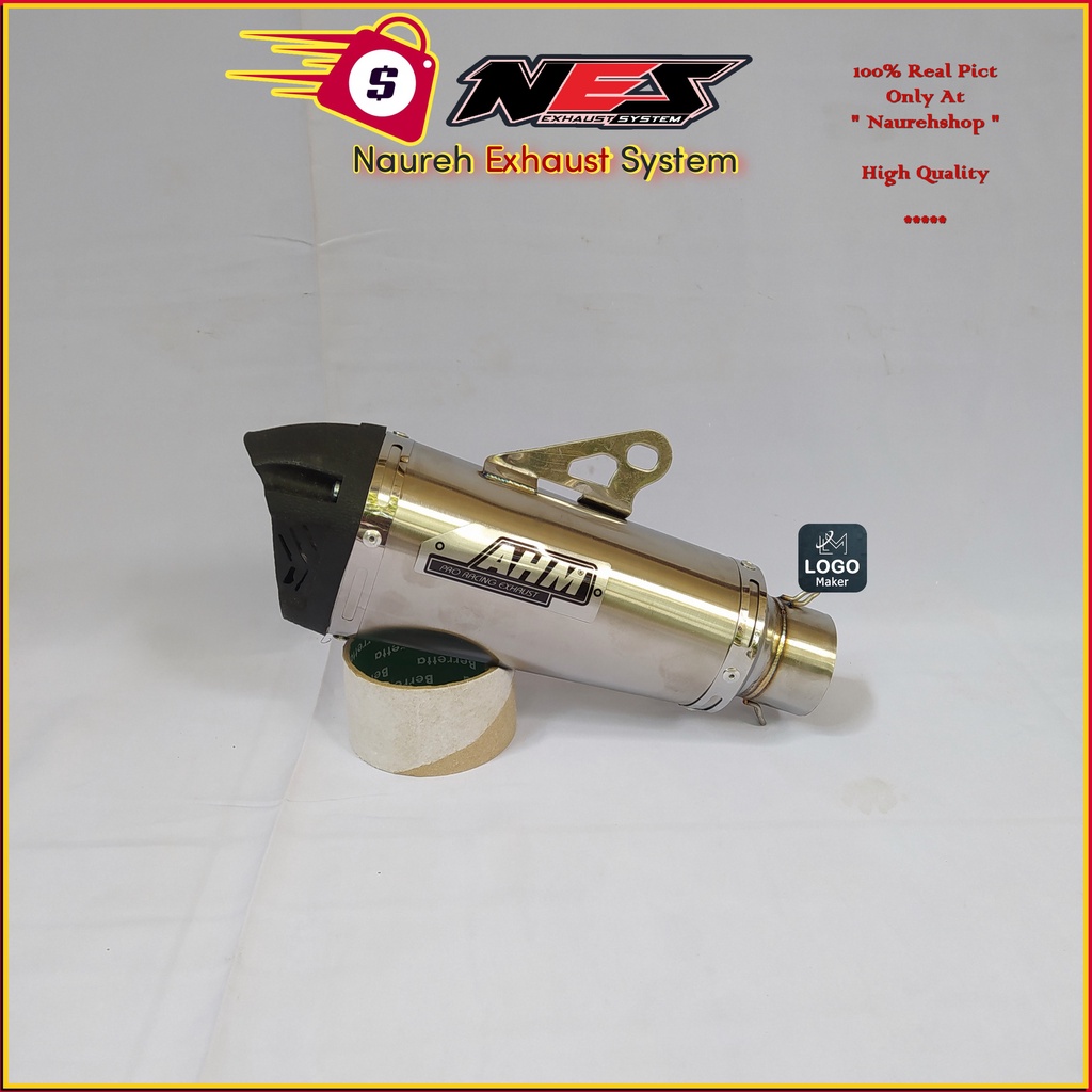 AHM silencer tabung/Selencer knalpot universal 51mm