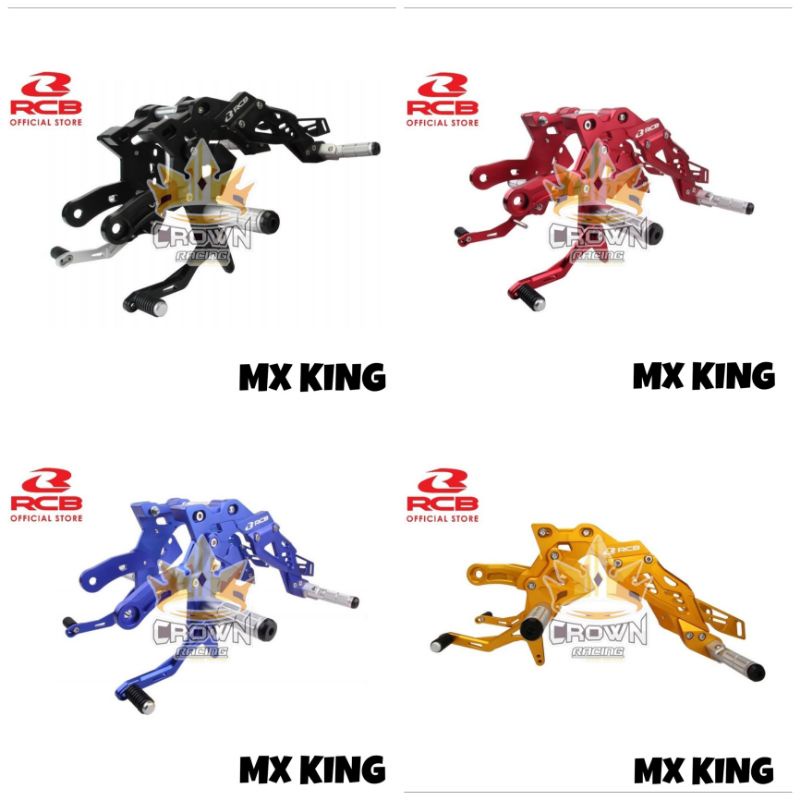 Footstep Underbone RCB S2 Fullset CNC Folding Pedal Yamaha MX King