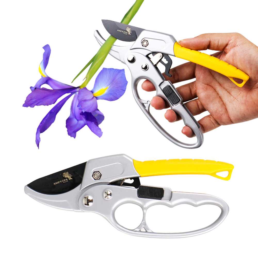 KNIFEZER Gunting Taman Ranting Garden Pruning Shear Scissors - W238