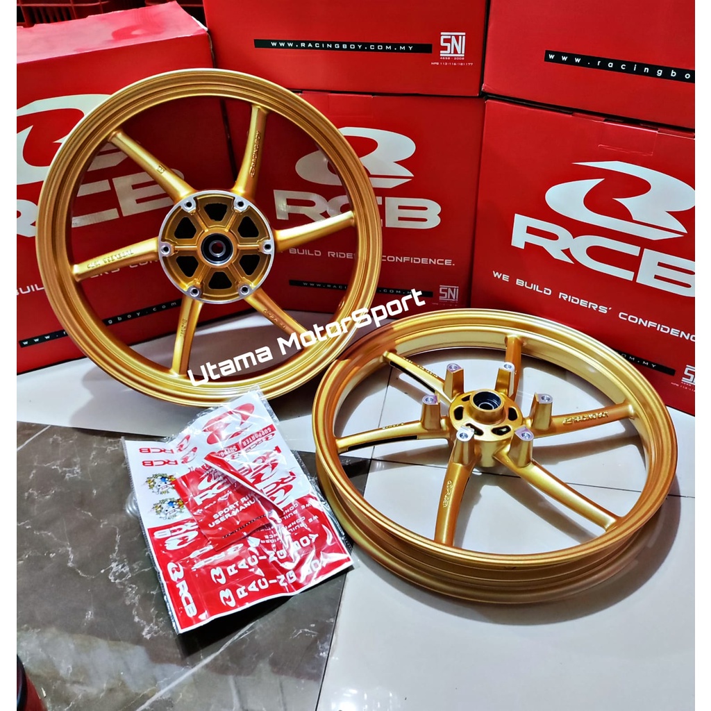 Velg Racing RCB Racing Boy Motor Ninja RR 150 / KRR / ZX - SP 522 Gold