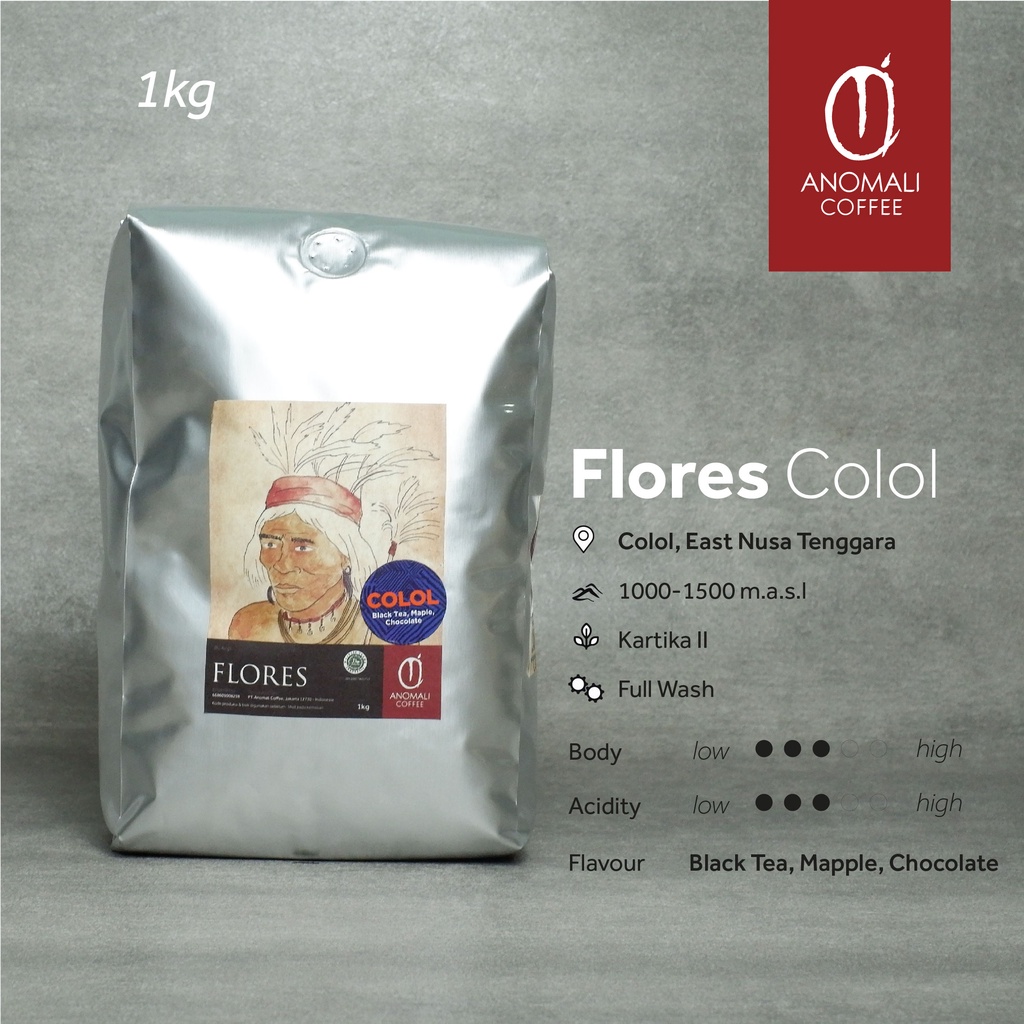 

Anomali Coffee Biji Kopi Flores Colol 1 KG