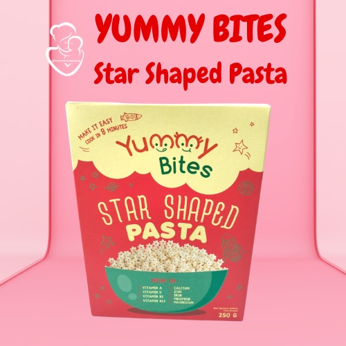 Yummy Bites Star Shaped Pasta 250g