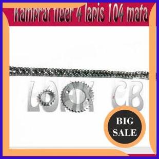 tools rantai kamprat tiger 4 lapis 104 mata 2674N23