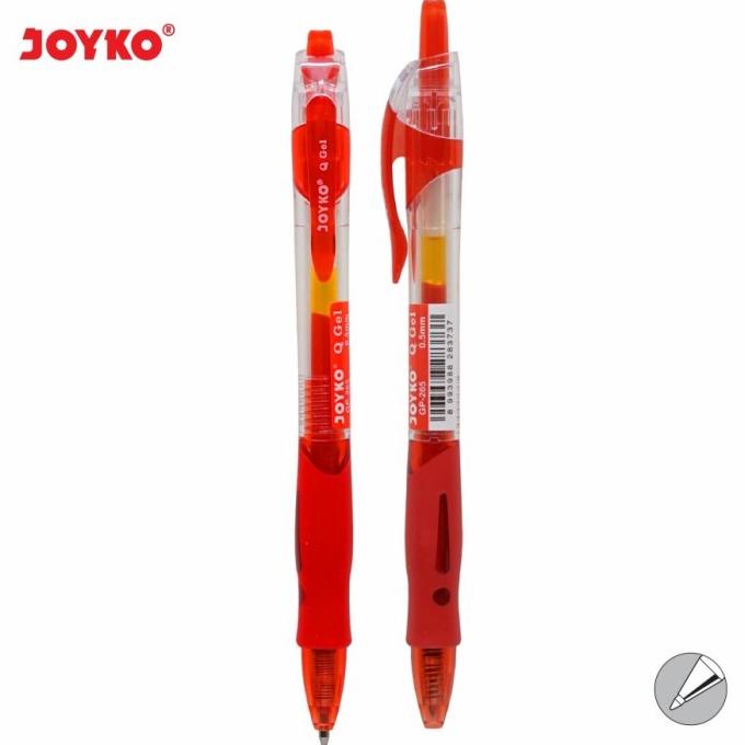 

HRG DISKON Bulpen Joyko GP-265 Q Gel 0.5 mm 12 Pcs Gel Pen Pulpen Pena Bolpoin