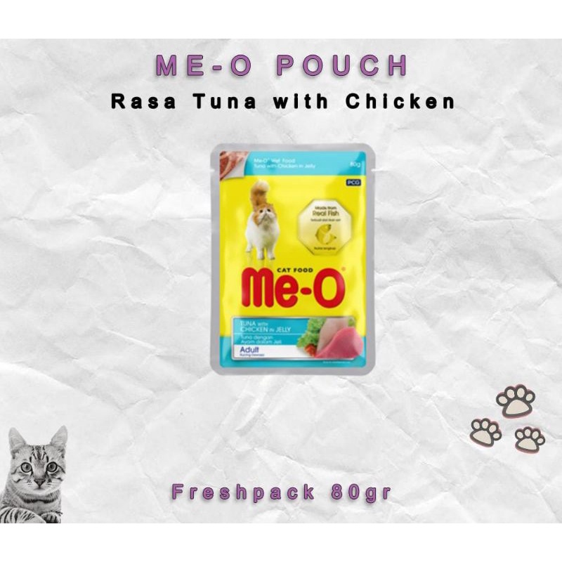 Me-O Meo MEO Wetfood Makanan Basah Kucing dan Hewal lain