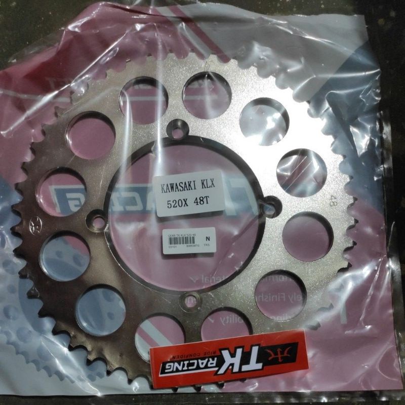 gir gear belakang klx150 tebal 520-48-49-50