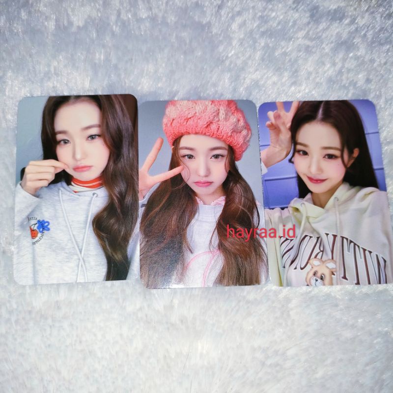 Photocard pc wonyoung kirsh set krish baret cupi teddy