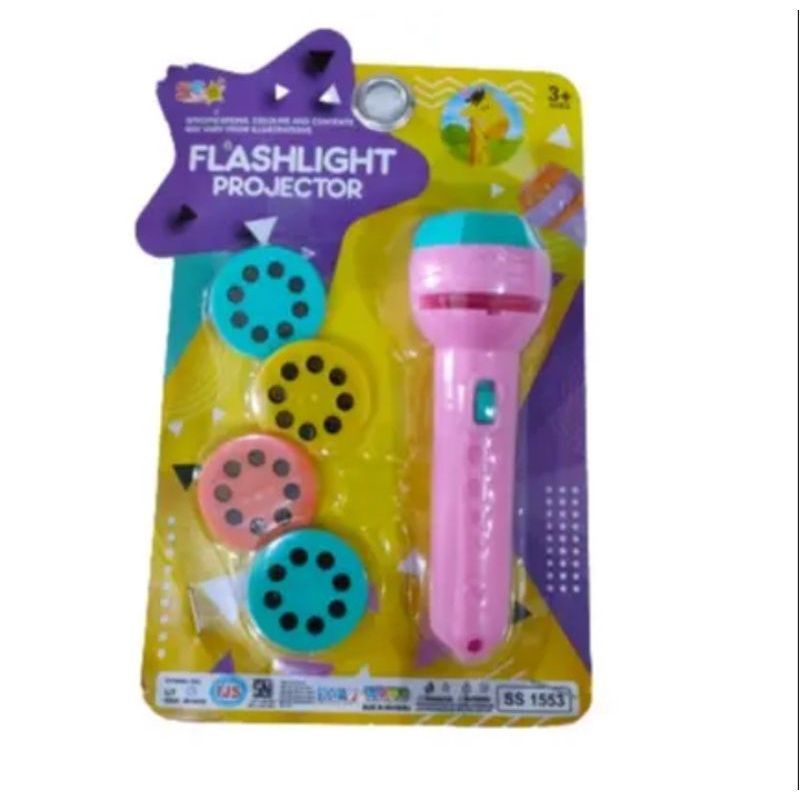 Mainan Anak Senter Proyektor / Flashlight Projector