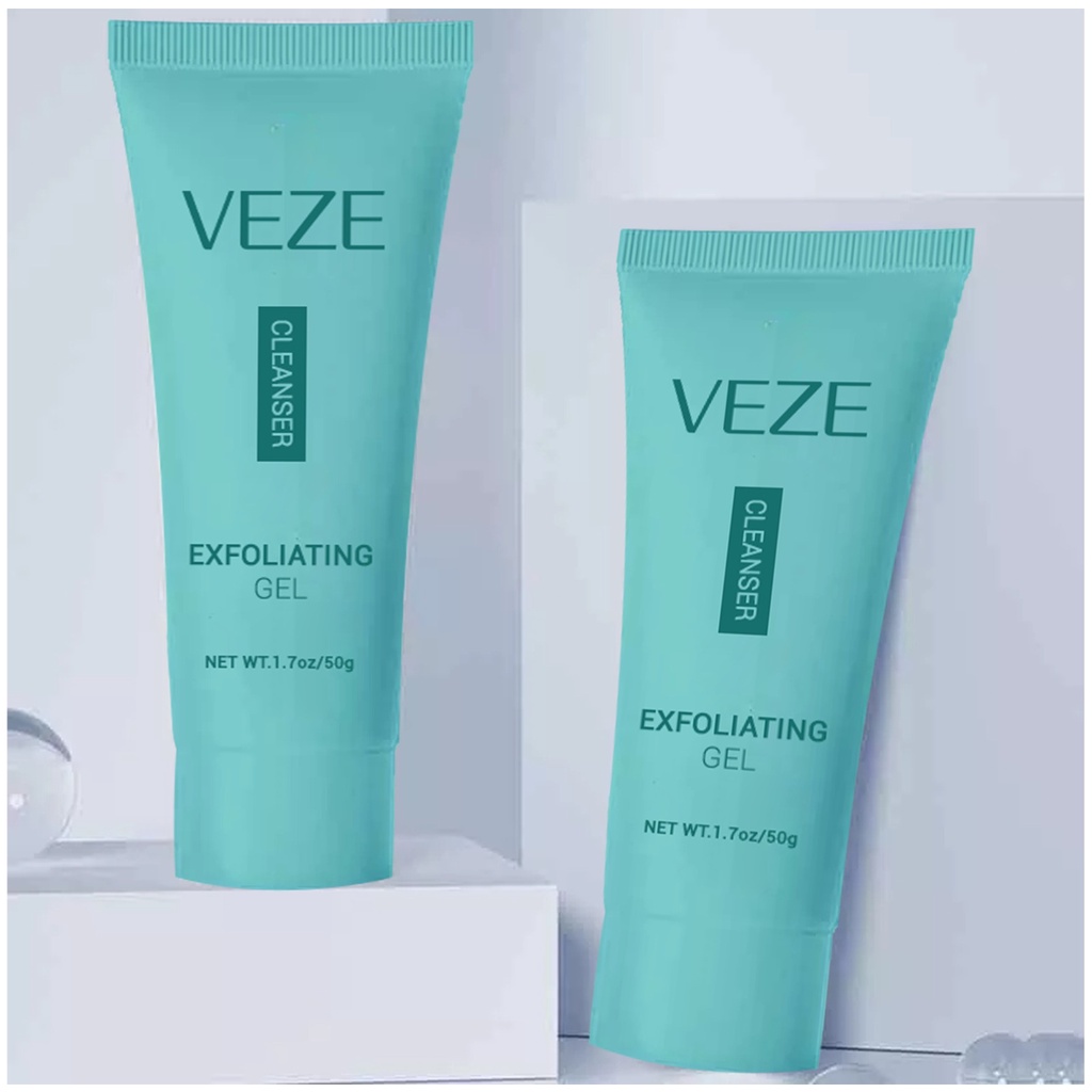 BPOM VEZE 3 Minutes Exfloating Gel Scrub Peeling Eksfloasi Wajah By Cleora Intensive Glow Mask Hydro Boost CJR