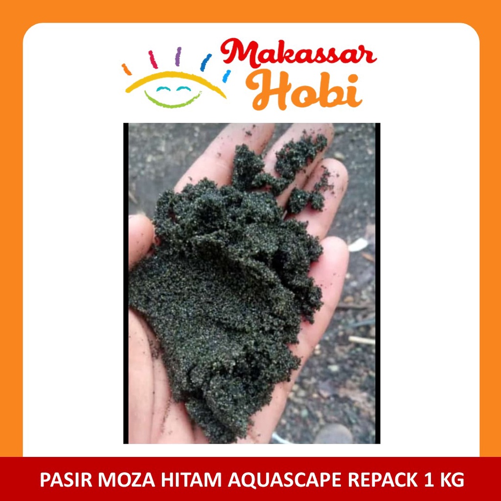 Pasir Hias Moza Sand 1kg Substrat Aquascape Aquarium Ikan Channa Chana