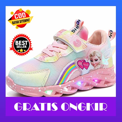 Sepatu Sneaker Sekolah Anak Perempuan Laki Laki Tk Sd Smp Umur 3 4 5 6 7 8 9 10 Tahun / Sepatu Sneak