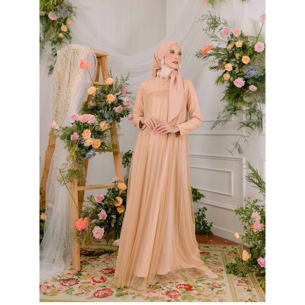 Aurelia Dress Nude By Ainayya