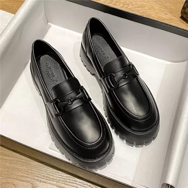 SEPATU WANITA LOAFERS MATTE 2023 '' MONZZA '' SEPATU MUSIM GUGUR PREMIUM 035