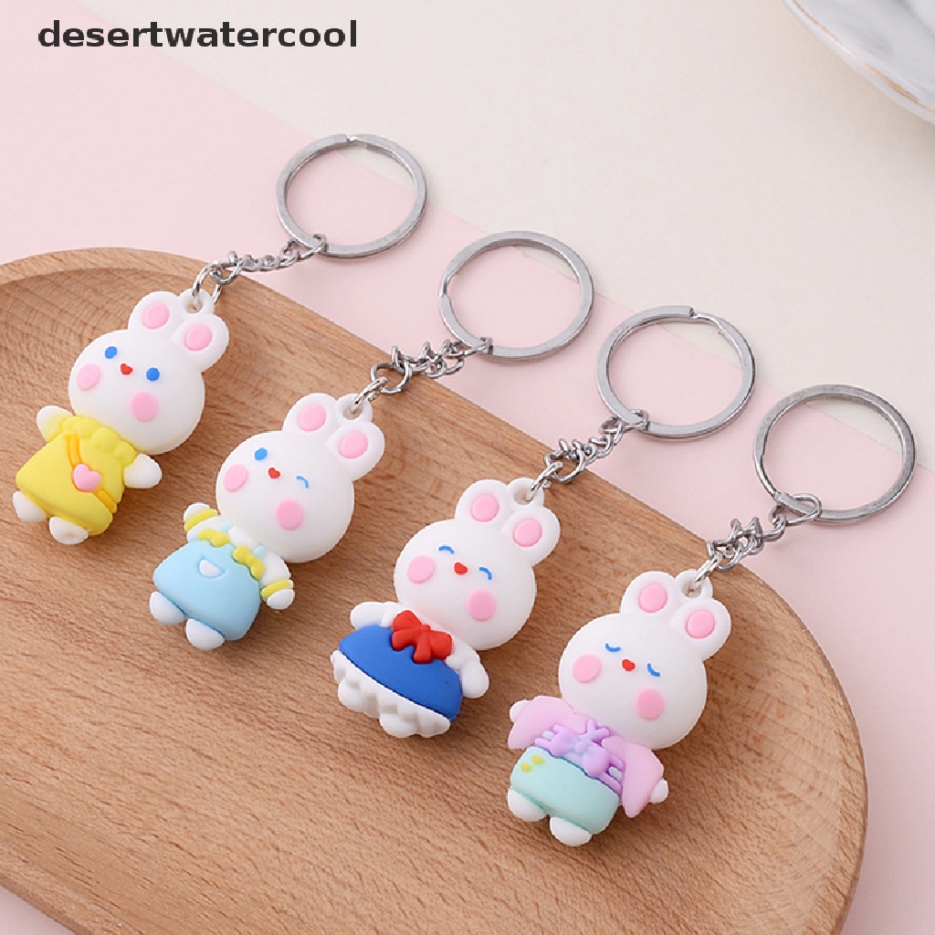 Deid 1Pc 2023tahun Baru Kelinci Gantungan Kunci Kartun Seragam Sekolah Kelinci Gantungan Kunci Mobil Gantungan Kunci Cincin Siswa Tas Liontin Martijn