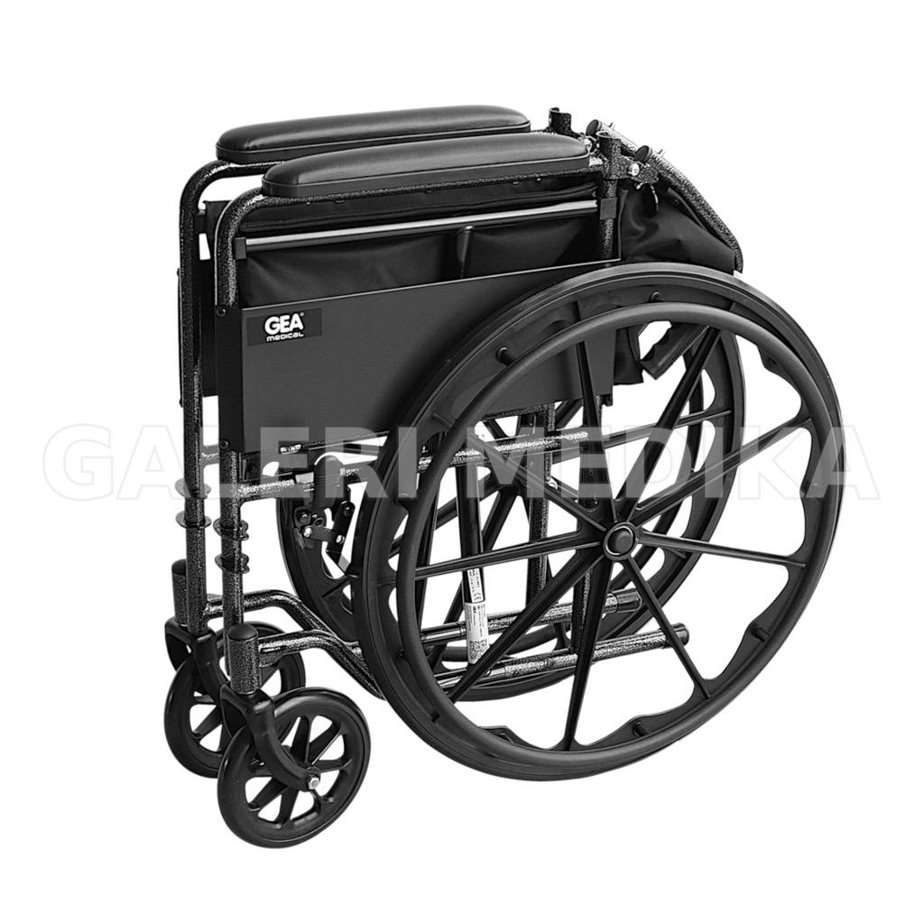 Kursi Roda GEA YJ-001 / YJ001 / YJ 001 Velg Racing Steel Wheelchair - Kursi Roda Rumah Sakit