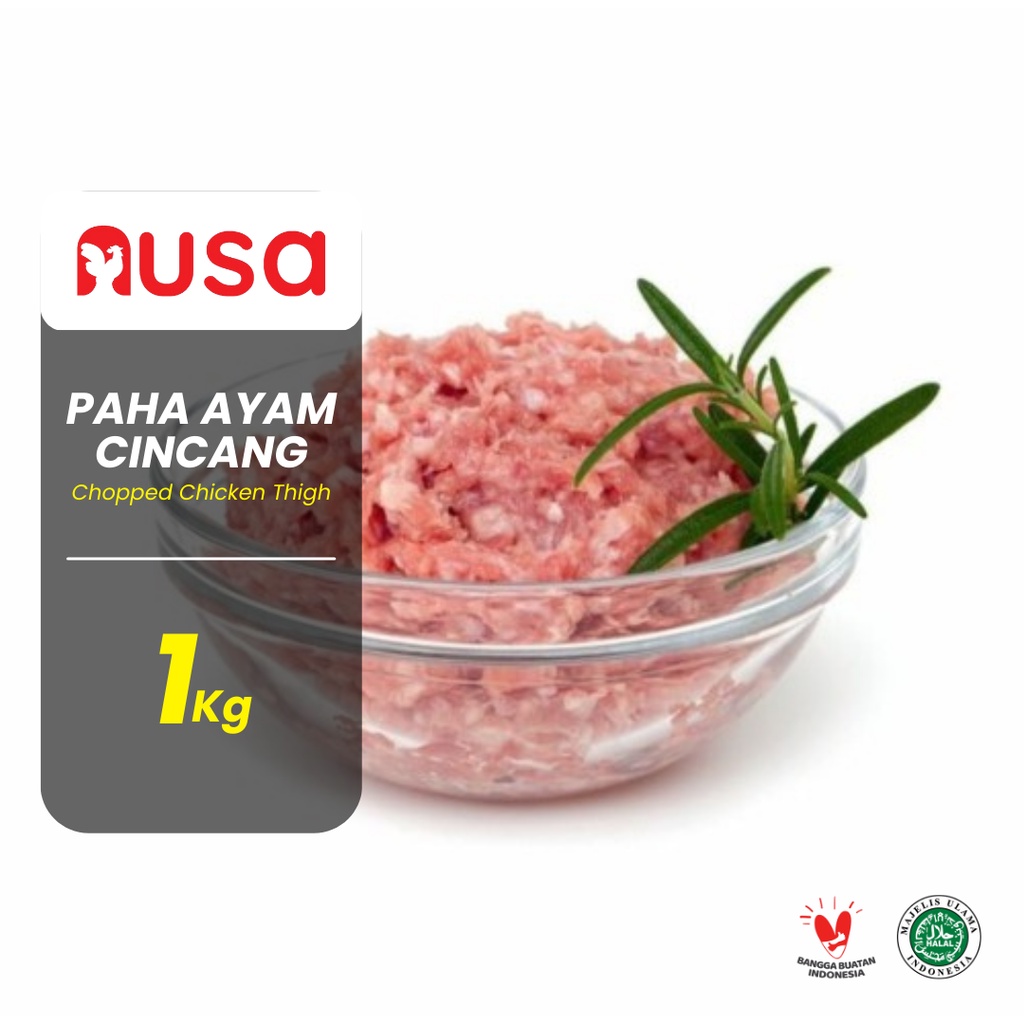 

Paha Ayam Cincang/Triming Paha - 1 kg (Freshly Frozen)