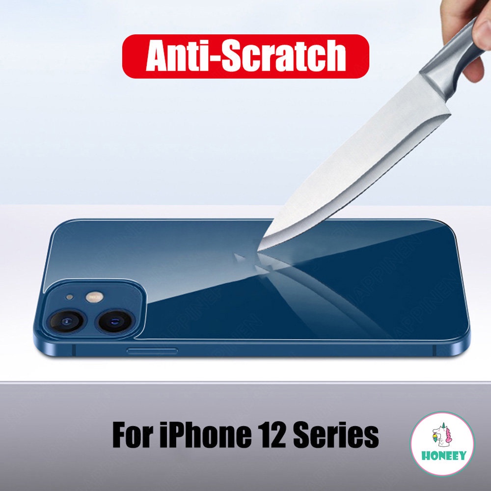 Pelindung Layar Tempered Glass 2 In 1 Untuk IPhone 14 12 11 Pro 12 Mini XS Max XR X 7 8 6s Plus SE