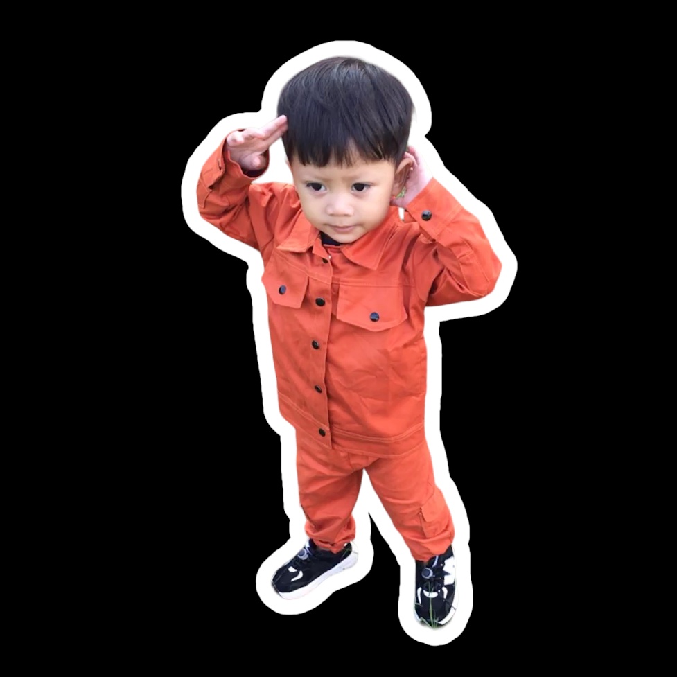 JAKET ANAK  PREMIUM CATTON TWILL UMUR 2 TAHUN SAMPAI 7 TAHUN