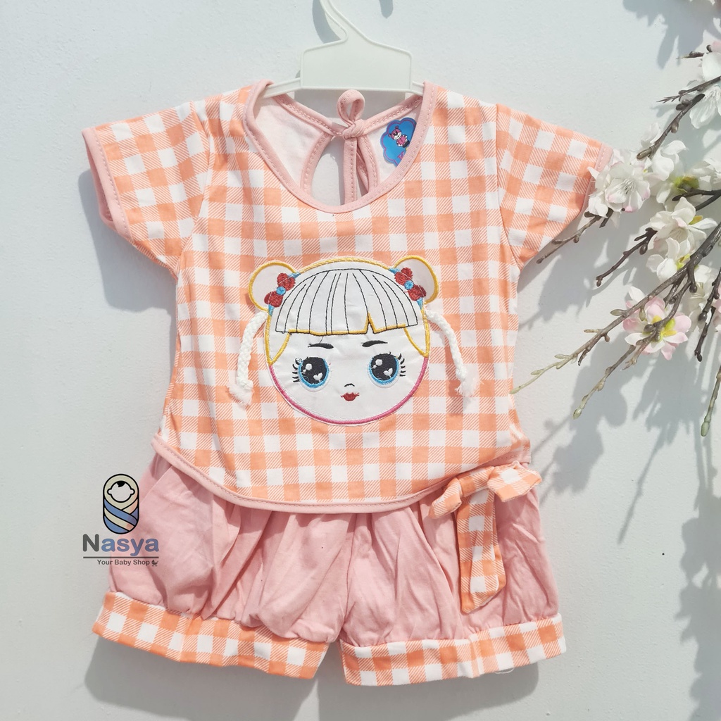 [KK-023] Baju bayi perempuan / Setelan anak perempuan rompi keren Murah