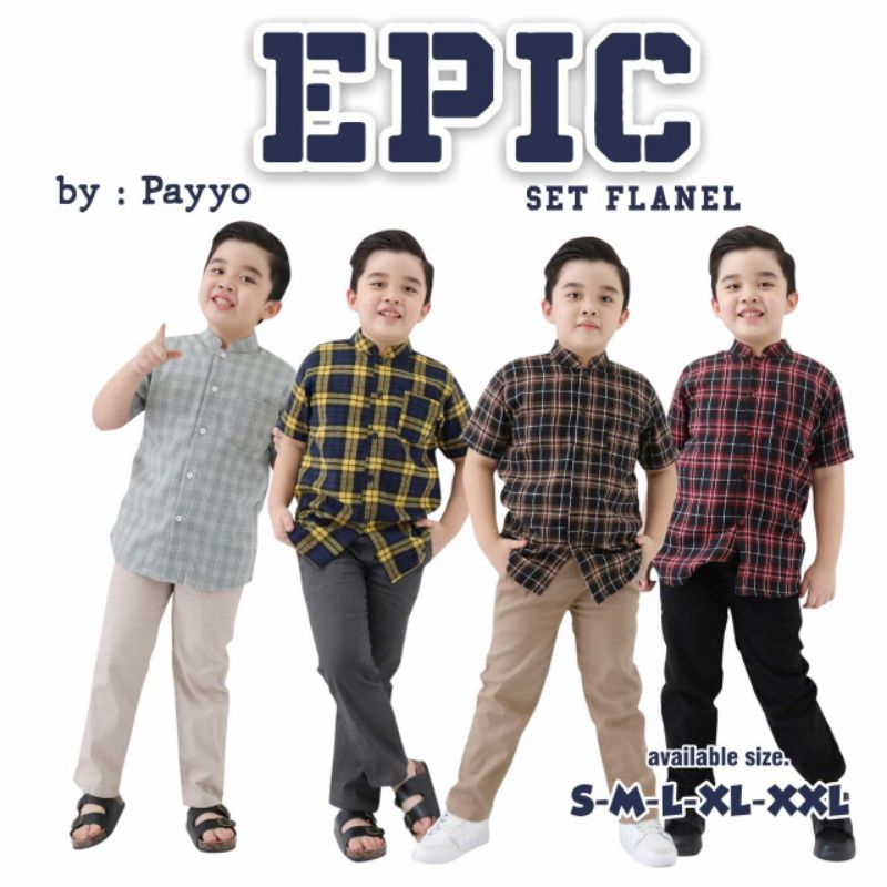 Set Flanel Epic