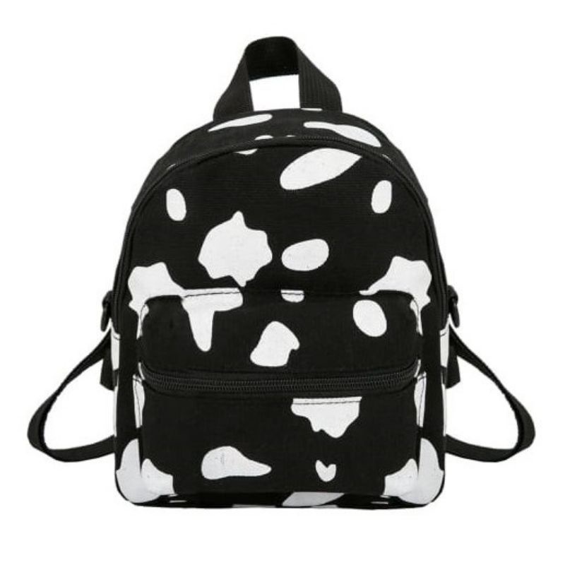 Tas Ransel Wanita Backpack Corak Mini Fashion Korea