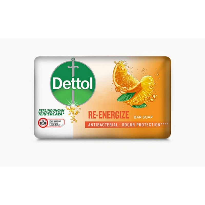 Dettol Antibacterial Bar Soap Re-energize 3 x 105 g