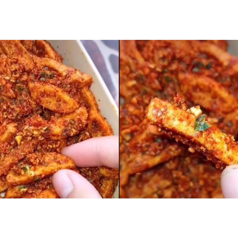 

BASRENG KRIUK PEDAS DAUN JERUK
