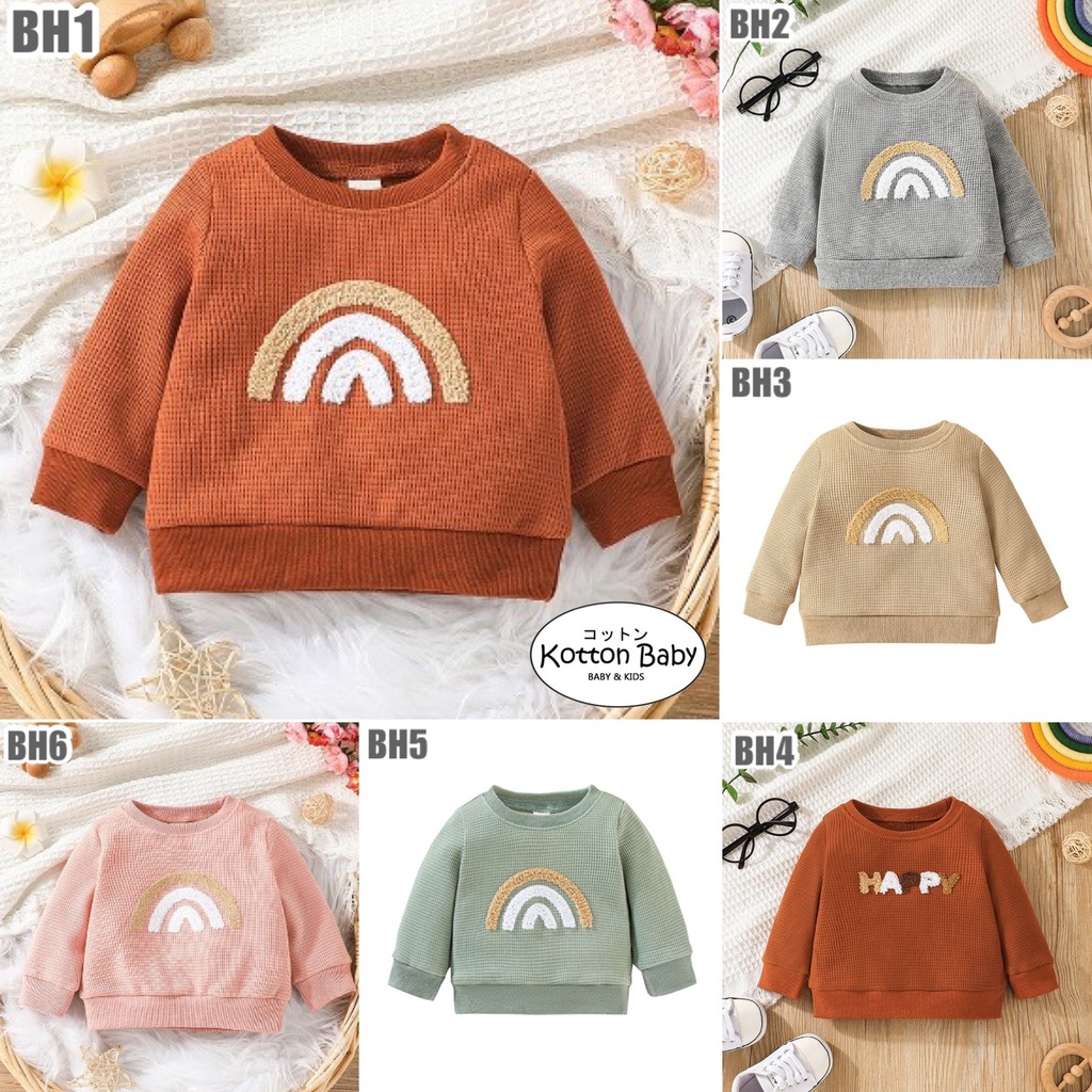 6-24 bln | Sweater Jaket Anak Hoodie Coat Tebal Anak Karakter Unisex Pakaian Catalog XMY BH