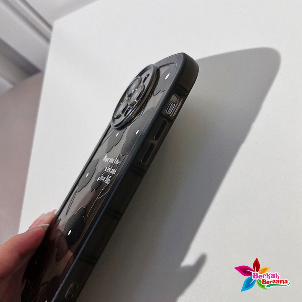 SS128 SOFTCASE FLOWER RETRO FOR OPPO A52 A92 A53 A33 2020 A5 A9 2020 A54 A57 2022  A77S F1S F5 F7 F11 F11 PRO RENO 4F F17 PRO 5 5F F19 PRO 7 8 8Z 7Z 9 PRO BB7514