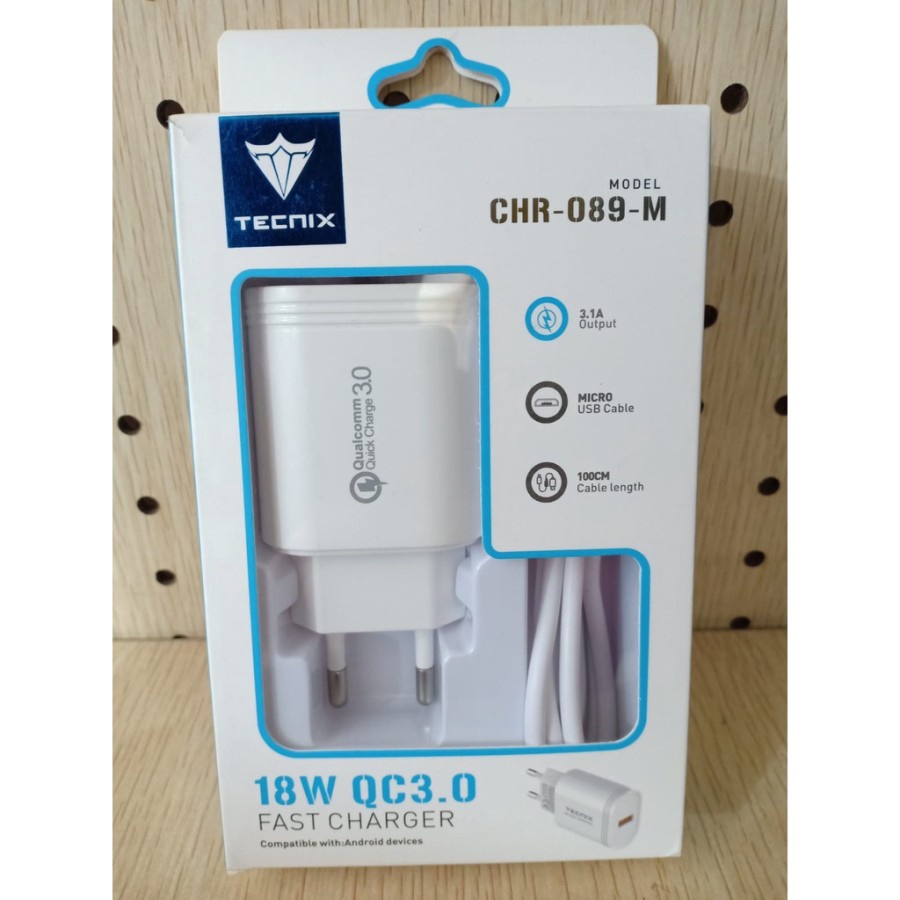 Adaptor Charger Fast Charging 3.0 TECNIX CHR-089