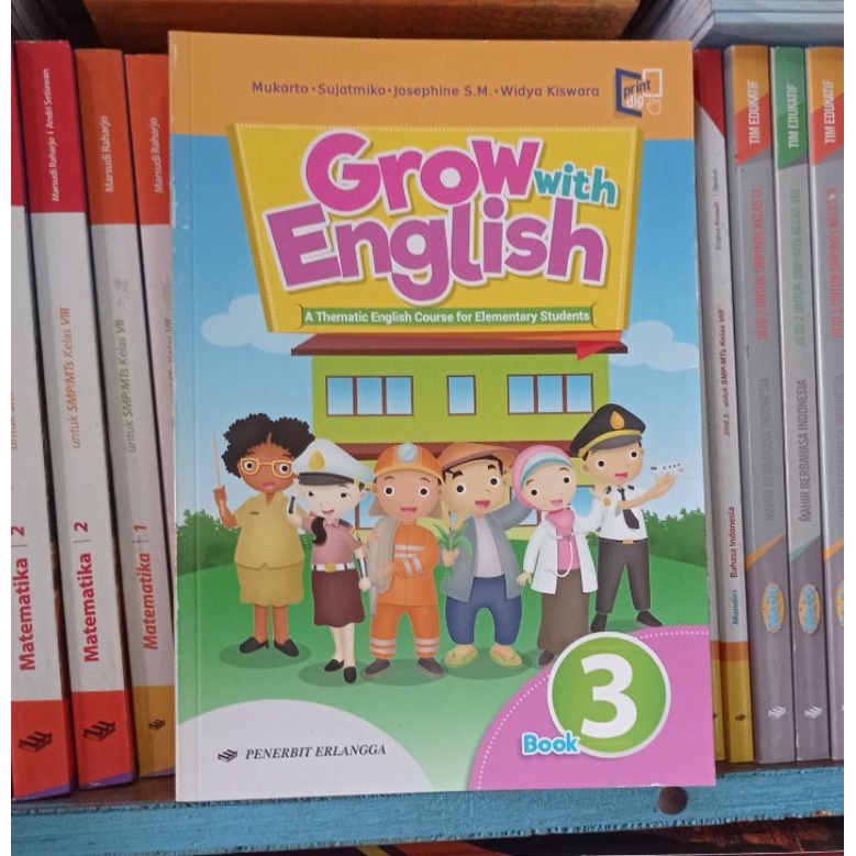 Buku Bahasa Inggris kelas 3 SD penerbit erlangga
