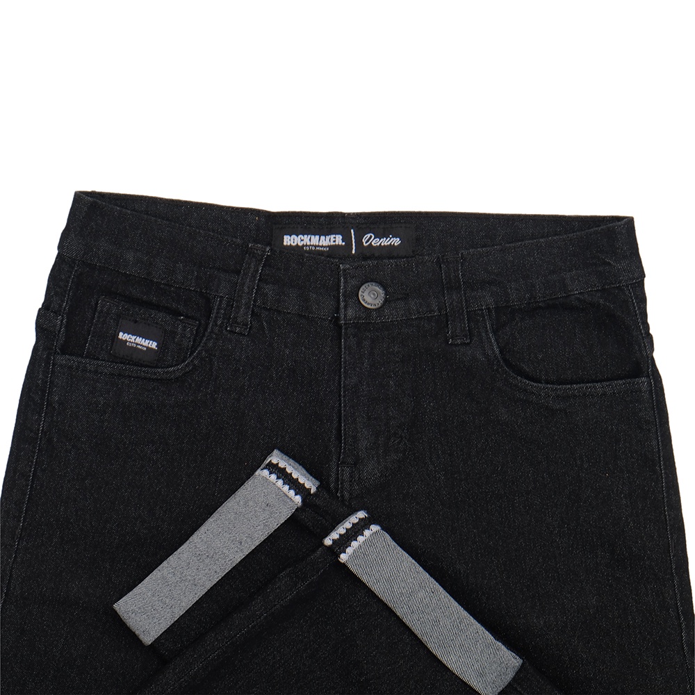 CELANA DENIM SELVEDGE ACCENT ROCKMAKER Z BLACK