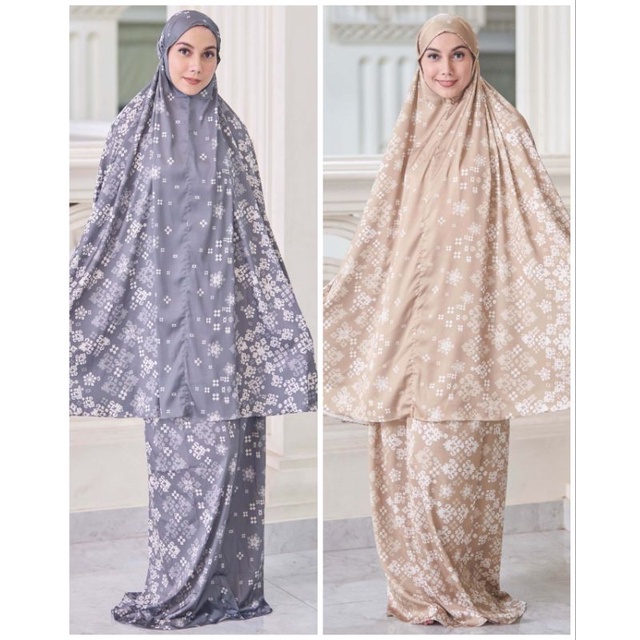 SALE MASHRABIYA PRAYER SET / MUKENA WK WEARING KLAMBY