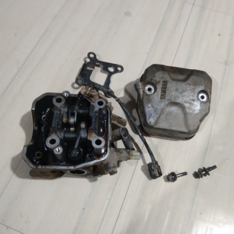 Blok head klep Vega force original copotan mulus nominus