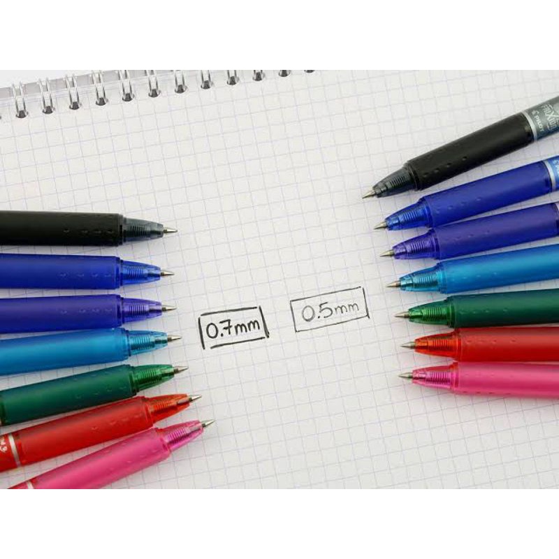 

RB Pulpen Frixion Clicker Pilot Warna Warni 0.5 & 0.7 BLRT-FR5/7
